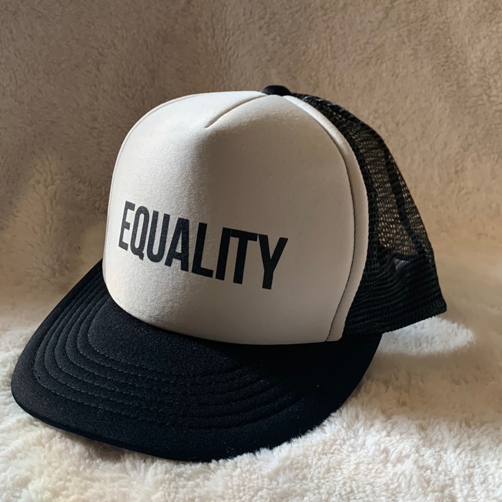 Trucker Hat EQUALITY printed on Cobra